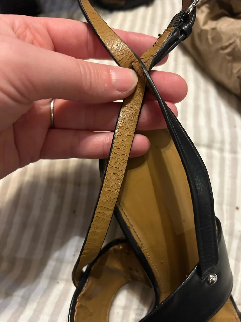 Coach elegant leather